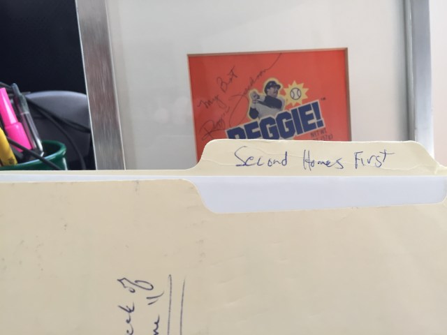 Reggie Jackson, Second Homes First